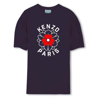 Puff Sleeve Dress KENZO KIDS GIRL