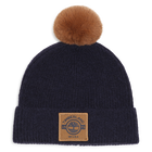 Knitted beanie, NAVY, hi-res