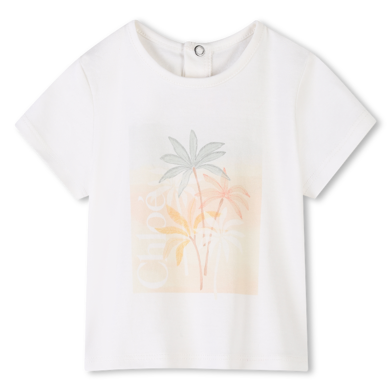 Short-sleeved cotton T-shirt CHLOE 
                    GIRL