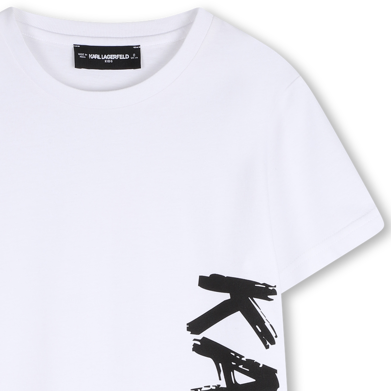 Short-Sleeved T-Shirt KARL LAGERFELD KIDS 
                        BOY