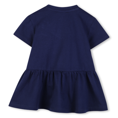 Gathered Waist Dress KENZO KIDS GIRL