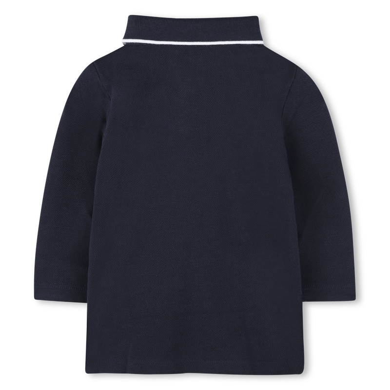 Cotton Piqu&eacute; Polo BOSS 
                        BOY