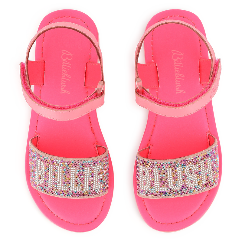 Leather Velcro sandals BILLIEBLUSH 
                        GIRL