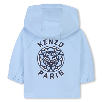 Zip-up sweatshirt KENZO KIDS BOY