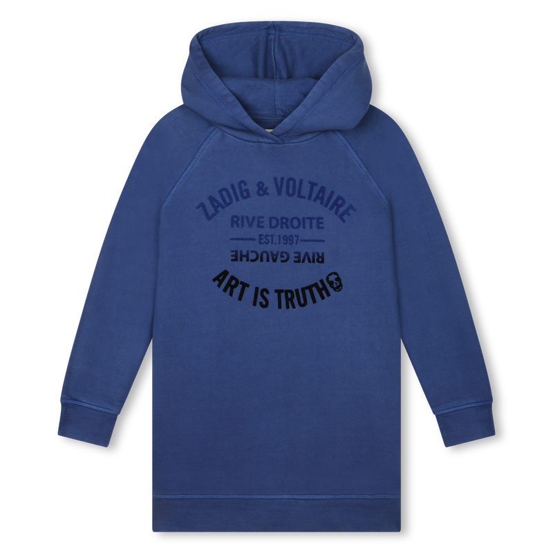 Hooded sweatshirt dress ZADIG & VOLTAIRE 
                    GIRL