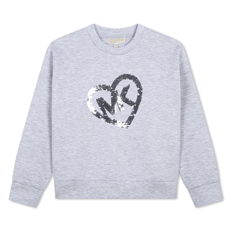 Sequin Sweatshirt MICHAEL KORS 
                        GIRL