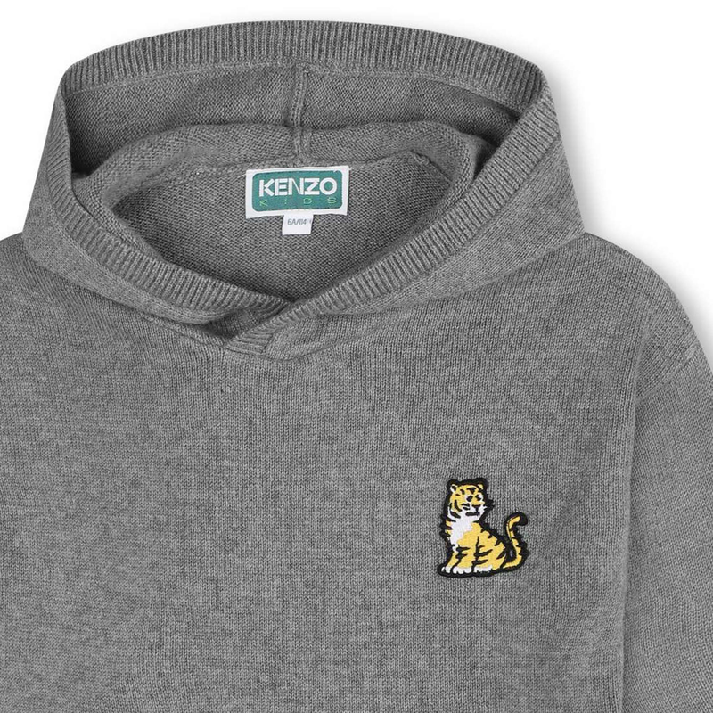 Embroidered Logo Hoodie