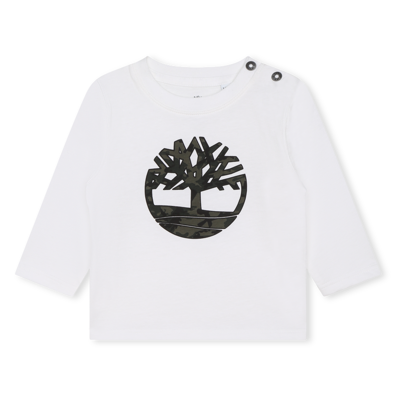 T-shirt with contrasting logo TIMBERLAND 
                    BOY