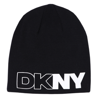 Knit Logo Hat DKNY UNISEX