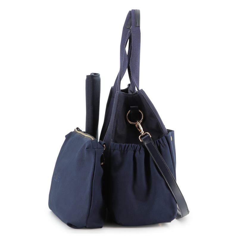 Bi-material diaper bag CHLOE 
                    GIRL