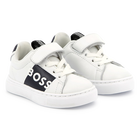 Lace-up leather sneakers BOSS 
                    BOY