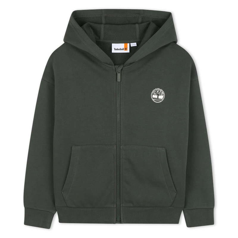 Hooded jogging cardigan TIMBERLAND 
                        BOY