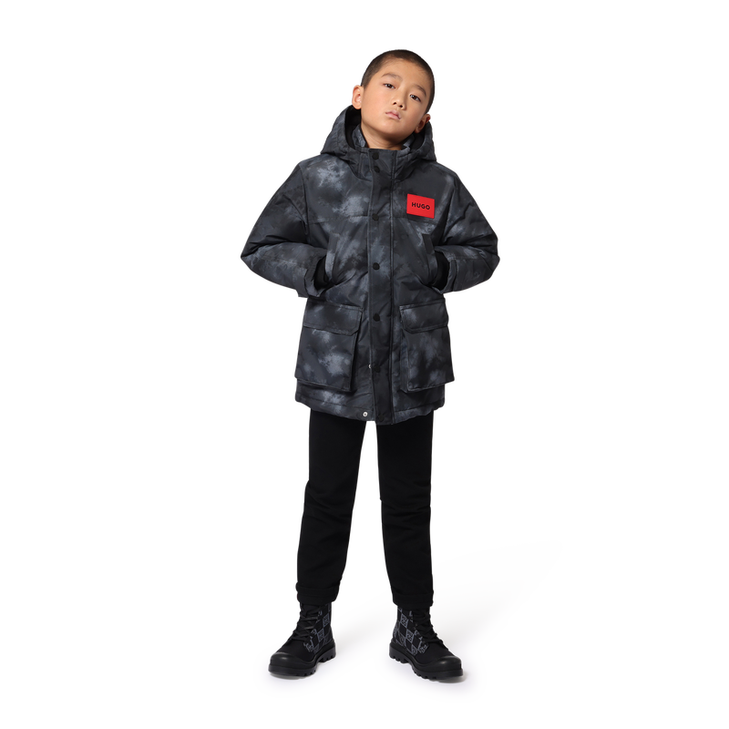Elasticated Lace & Zip-Up Boots HUGO 
                    BOY