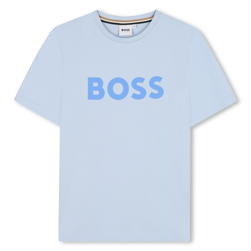 Short-Sleeved Cotton T-Shirt BOSS 
                        BOY