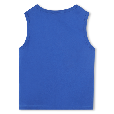 Cotton Tank Logo KENZO KIDS BOY