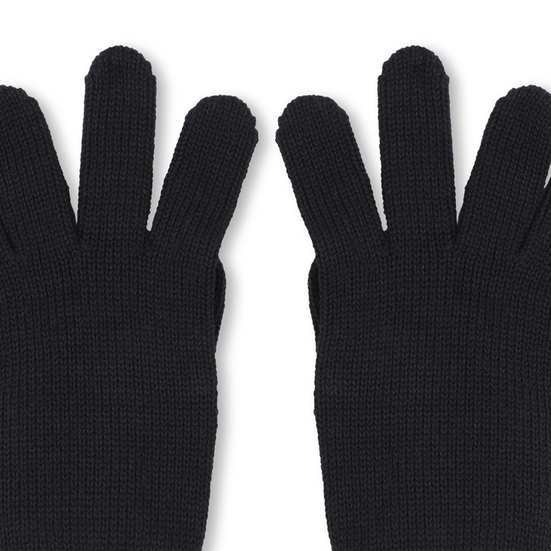 Knitted gloves KARL LAGERFELD KIDS 
                    BOY