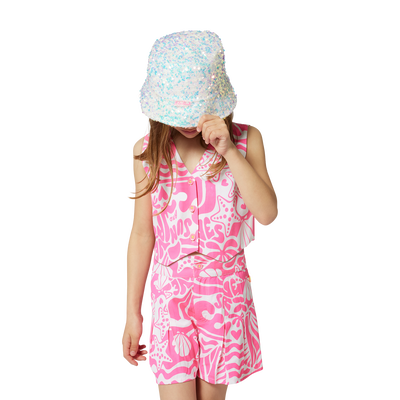 Patterned viscose shorts BILLIEBLUSH GIRL