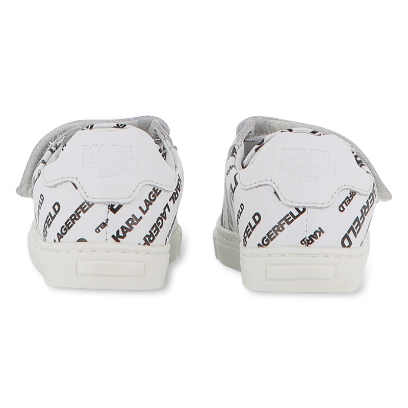 Leather Velcro sneakers KARL LAGERFELD KIDS 
                    UNISEX
