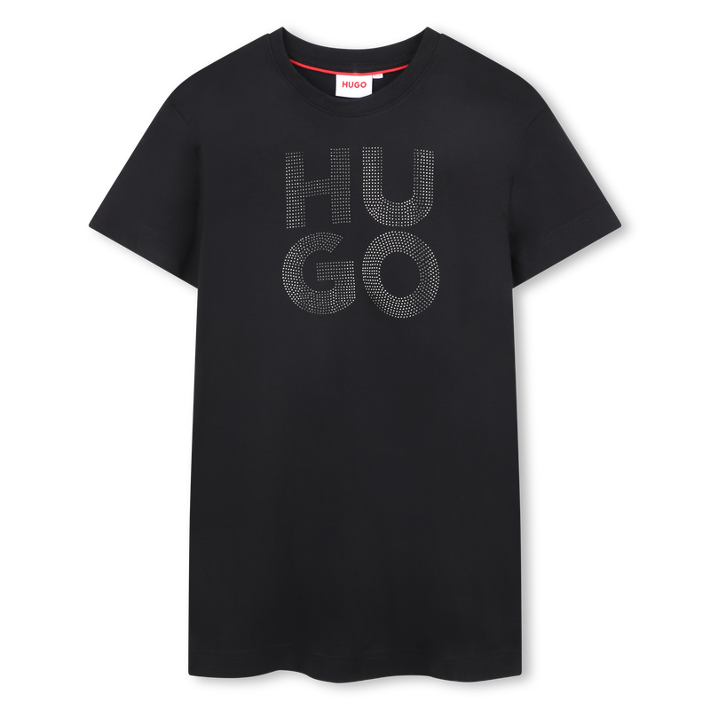 Short-sleeved dress HUGO 
                        GIRL