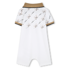 Short polo-neck romper BOSS 
                    BOY
