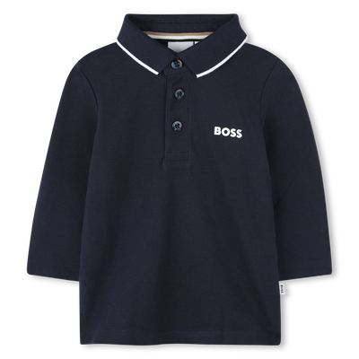 Cotton Piqu&eacute; Polo BOSS BOY