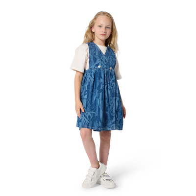 DENIM DRESS KENZO KIDS GIRL