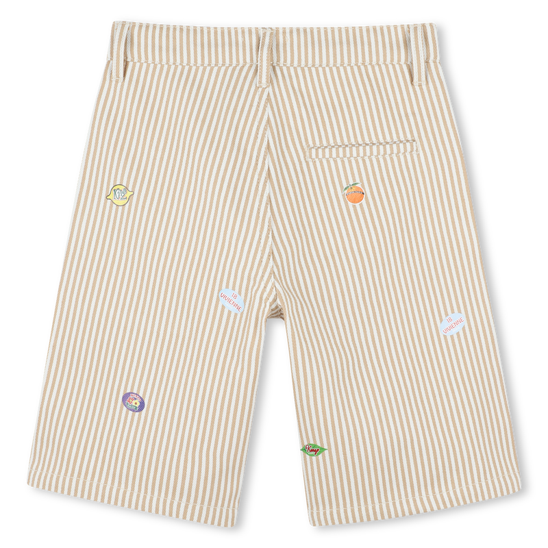 Striped Bermuda shorts KENZO KIDS 
                    BOY