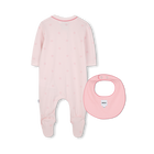 pajamas and bib set BOSS 
                    GIRL