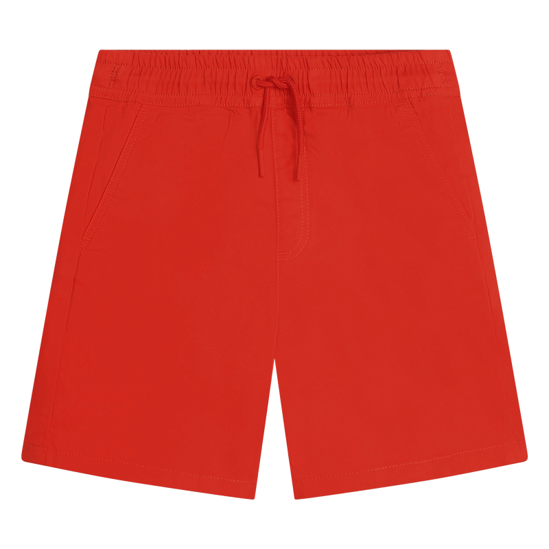 Cotton twill shorts KENZO KIDS 
                    BOY