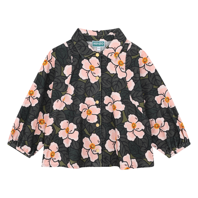 Velvet blouse KENZO KIDS 
                    GIRL