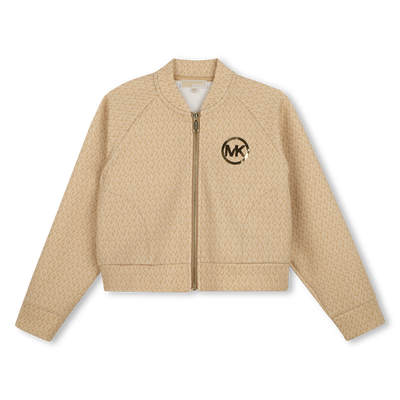 Double jersey cardigan MICHAEL KORS GIRL