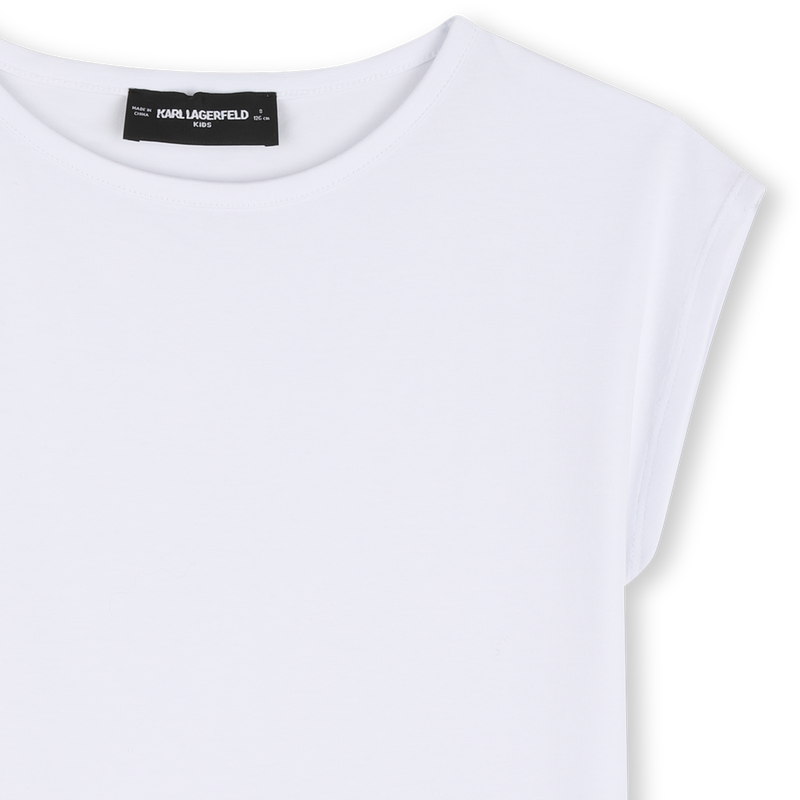 Short-Sleeved T-Shirt KARL LAGERFELD KIDS 
                        GIRL