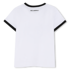 Short-Sleeved T-Shirt KARL LAGERFELD KIDS 
                    GIRL