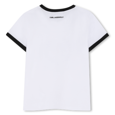 Short-Sleeved T-Shirt KARL LAGERFELD KIDS GIRL
