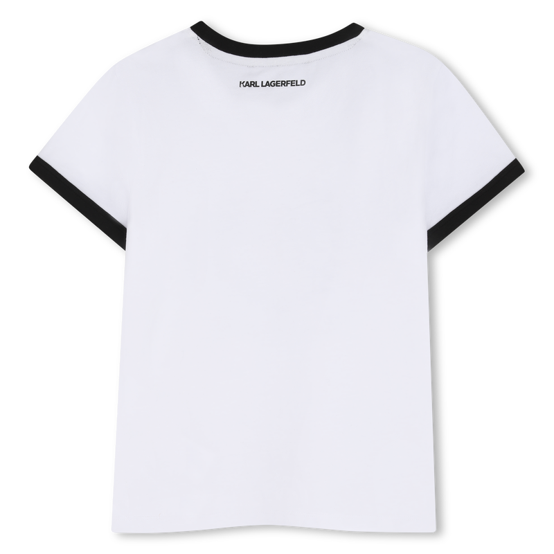 Short-Sleeved T-Shirt KARL LAGERFELD KIDS 
                        GIRL