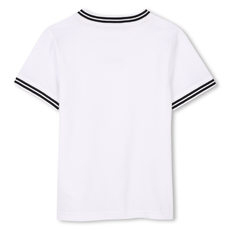 T-shirt with colorful stripes DKNY 
                    UNISEX