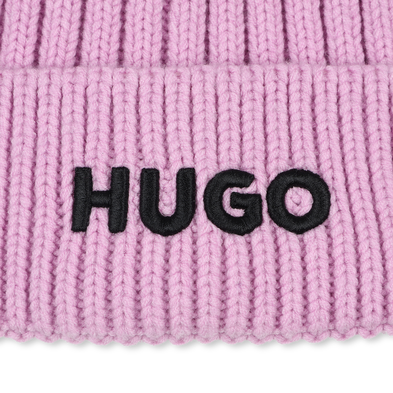 Knitted beanie HUGO 
                    GIRL