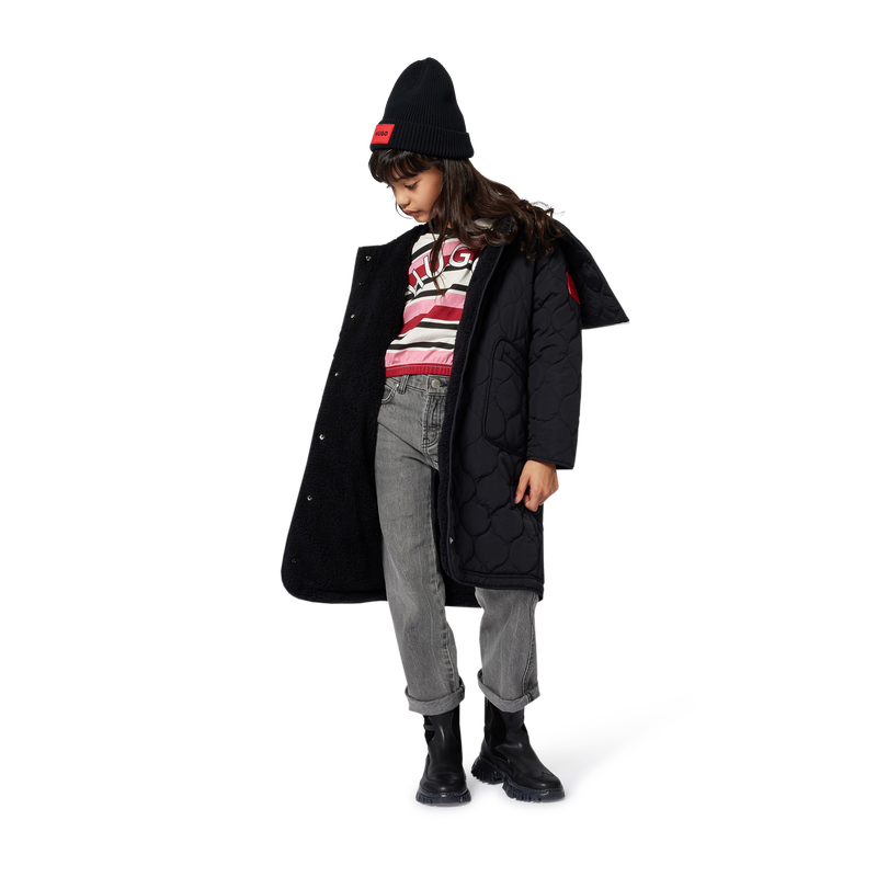 Double-layered beanie HUGO 
                        UNISEX