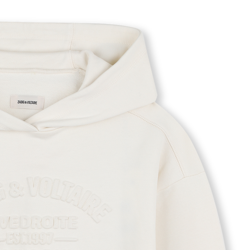 Dropped shoulder hoodie ZADIG & VOLTAIRE 
                    GIRL