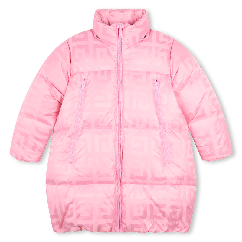 Zip-Up Hooded Puffer Jacket GIVENCHY 
                    GIRL