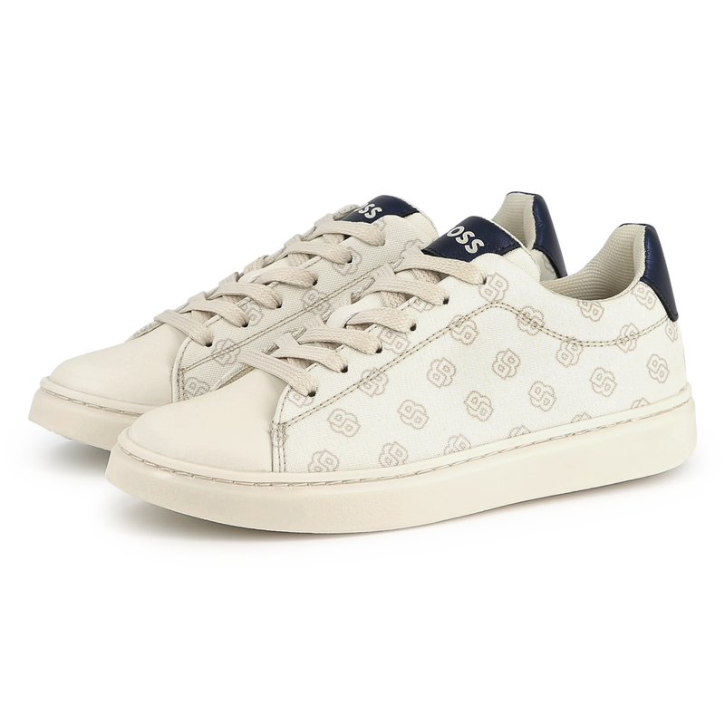 Lace-up canvas sneakers BOSS 
                    GIRL