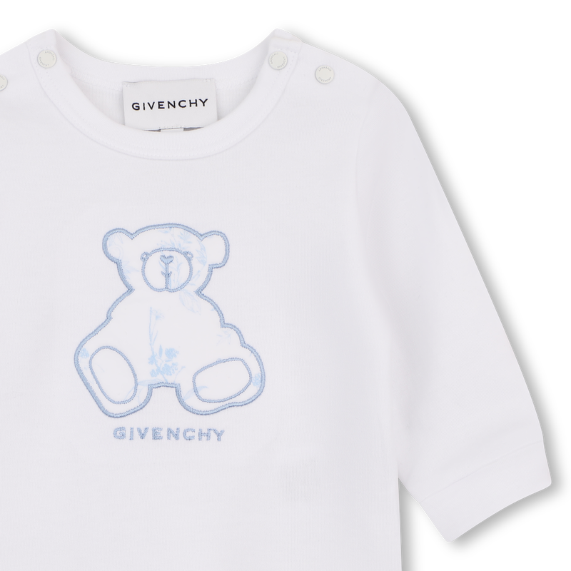 Dungaree and t-shirt set GIVENCHY 
                        BOY