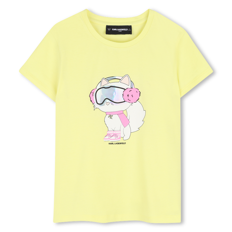 Short sleeve t-shirt KARL LAGERFELD KIDS 
                        GIRL