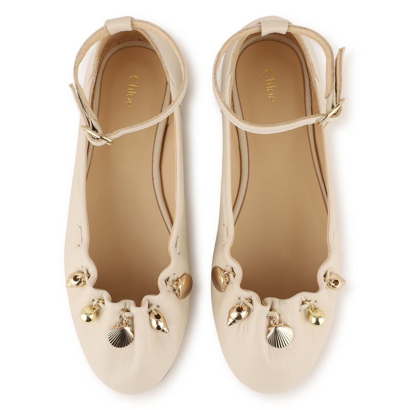 Ankle Strap Ballet Flats CHLOE 
                        GIRL