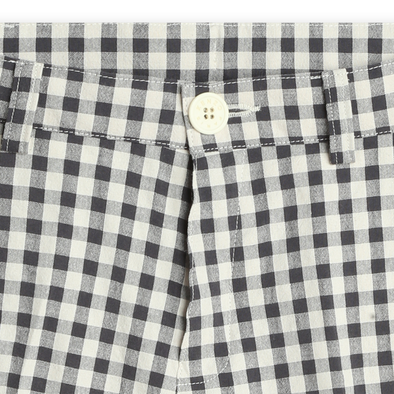 Checked Bermuda shorts KENZO KIDS 
                    BOY