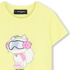 Short sleeve t-shirt KARL LAGERFELD KIDS 
                    GIRL