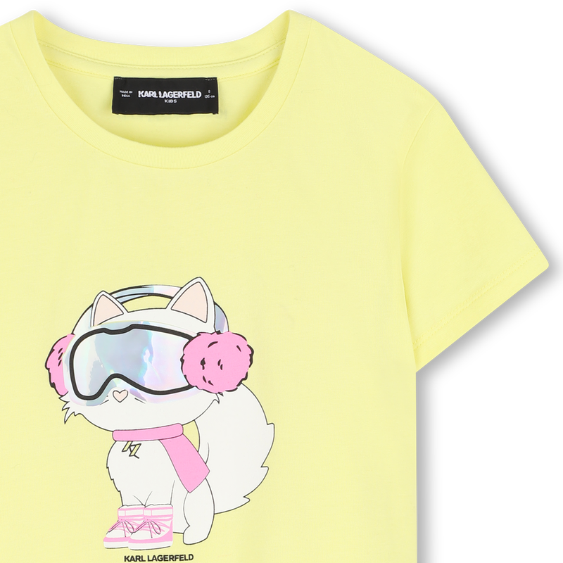 Short sleeve t-shirt KARL LAGERFELD KIDS 
                        GIRL
