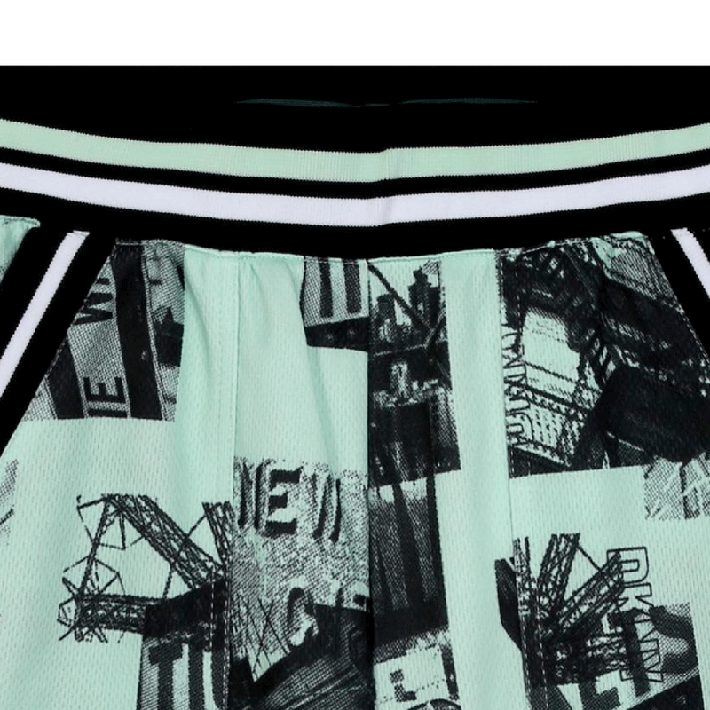 Printed mesh shorts DKNY 
                    BOY