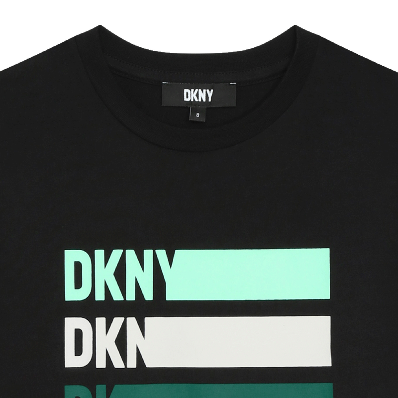 Short-sleeved cotton T-shirt DKNY 
                    BOY