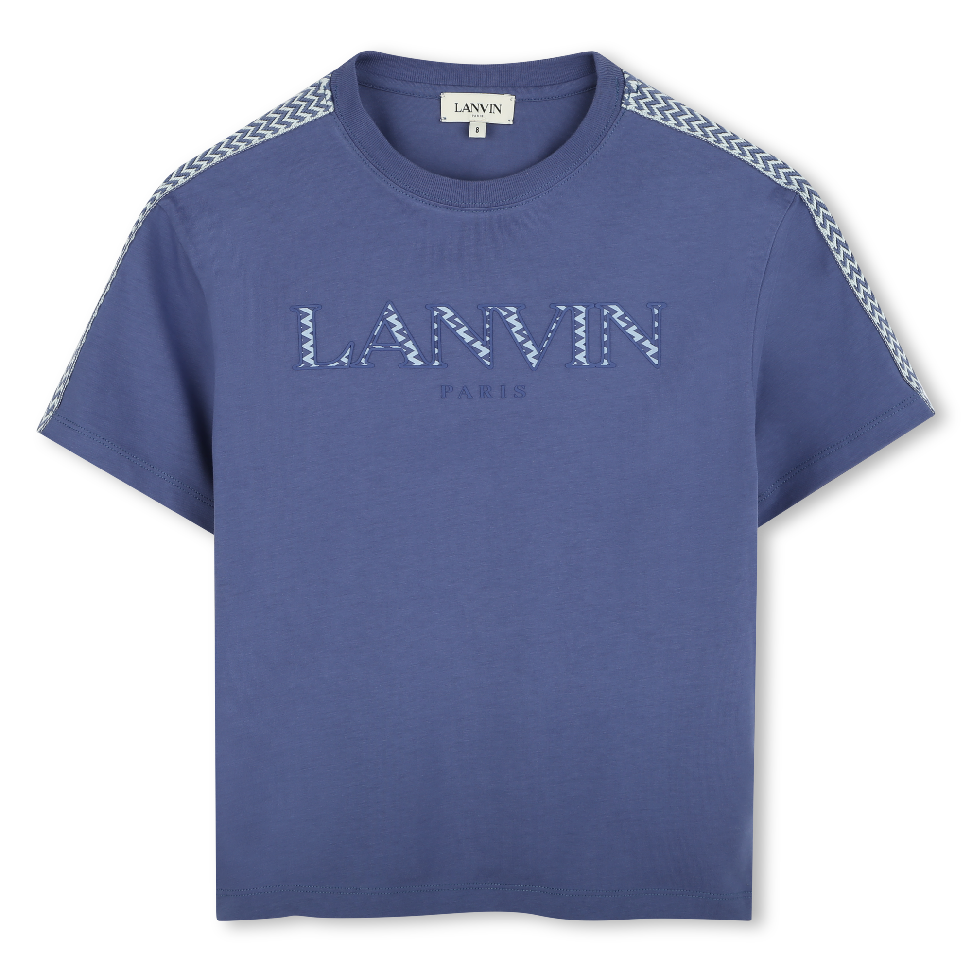 LANVIN|SHORT-SLEEVED ROUND NECK T-SHIRTS (RWTS0030J109- N30219_80W_001.png